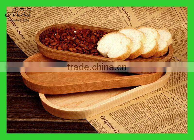 Custom wooden serving plate