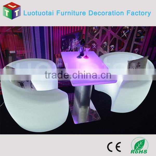 LED light chair led sofa led furniture