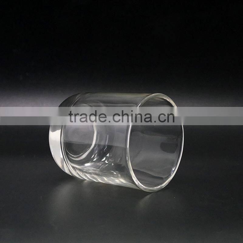 10oz glass candle jars amber/white/black candle container glass candle cup