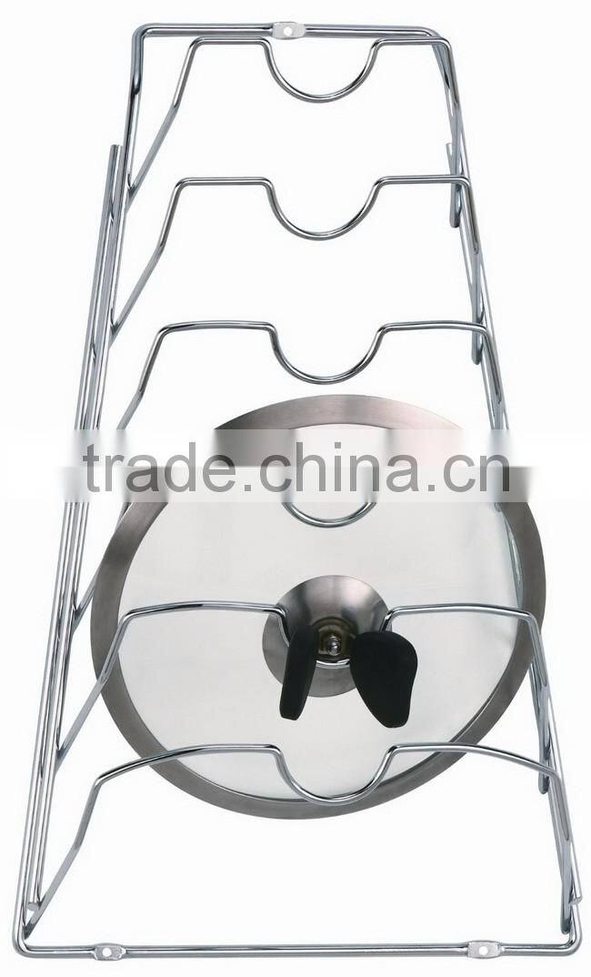 Unique Design Hot Sale Pot Cover Lid Storage Rack