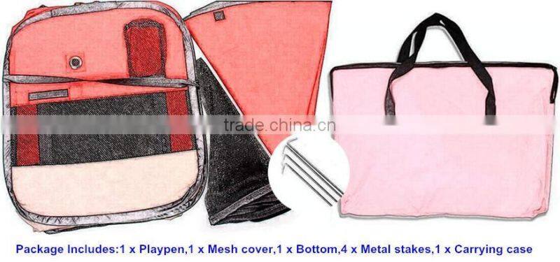 8 Panels Oxford Fabric Folding Pet Playpen