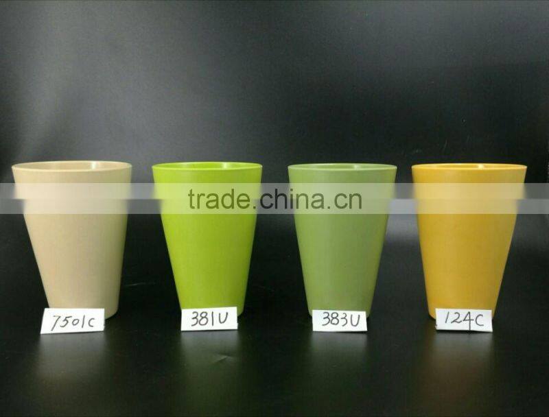 2017 new desgin eco friendly Biodegradable plant fibre drink cup, D8.8*H12.8cm
