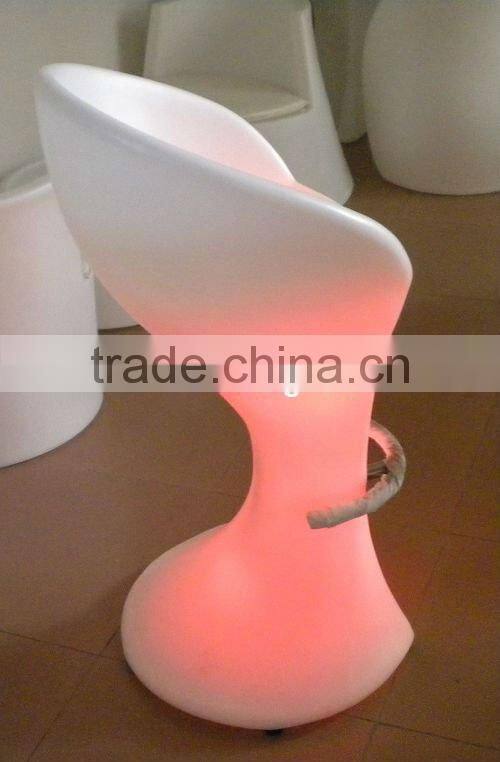 FO-8543 Colorful LED bar stool,LED furniture sofa,nightclub led chair