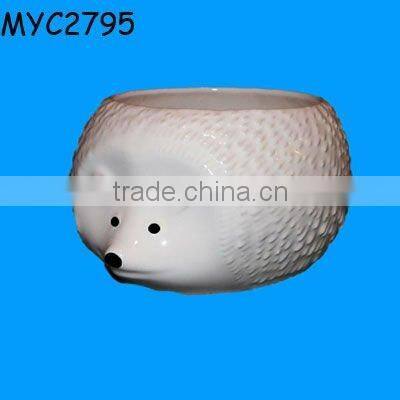 Decorative die-cut candle warmer pots