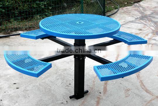 Round Dining Table Benches,Iron Outdoor Furniture
