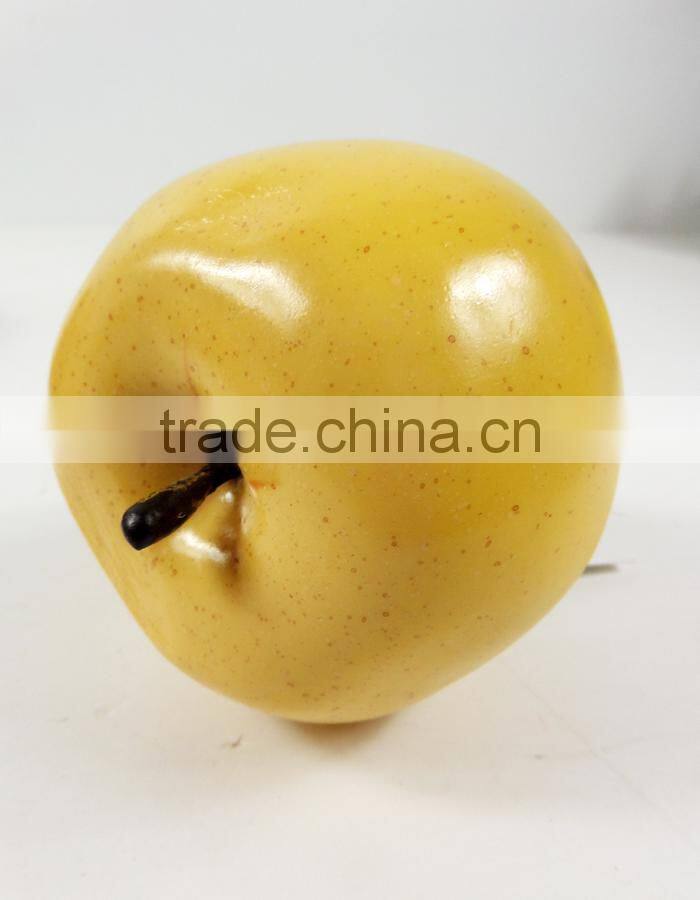 artificial PE green apple for decoration