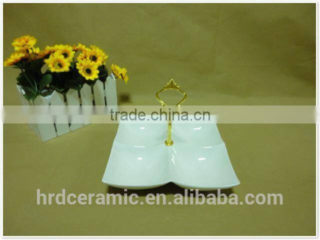 ceramic plates/stock ceramic dinner plates with handles