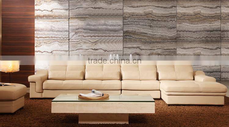 2017 modern chesterfield corner leather sofa for living room furniture