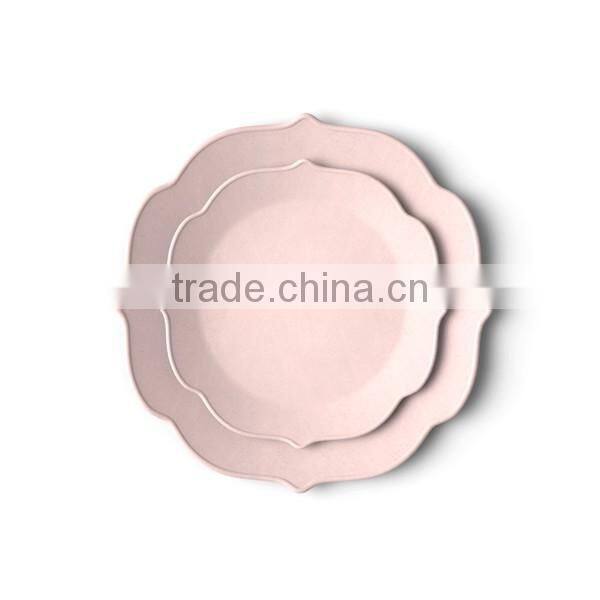 Multi-function beton storage colorful fruit tray serving tray home deco