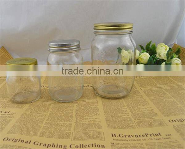 glass candle jar for home decoration&wedding centerpieces