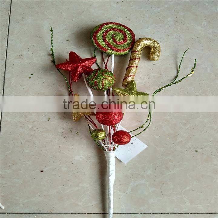 China factory supply crafts decorations christmas decorations candy canes for christmas market