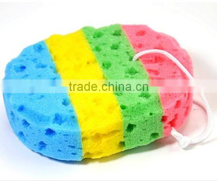 Natural seaweed bath sponge/ Algae bath sponge with a suction cup