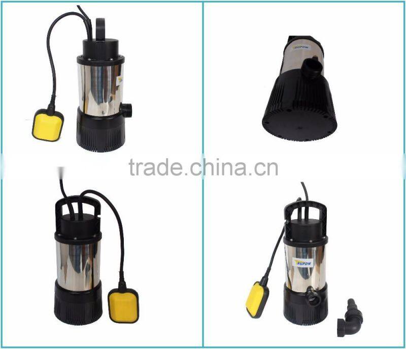 Stainless steel portable submersible pump