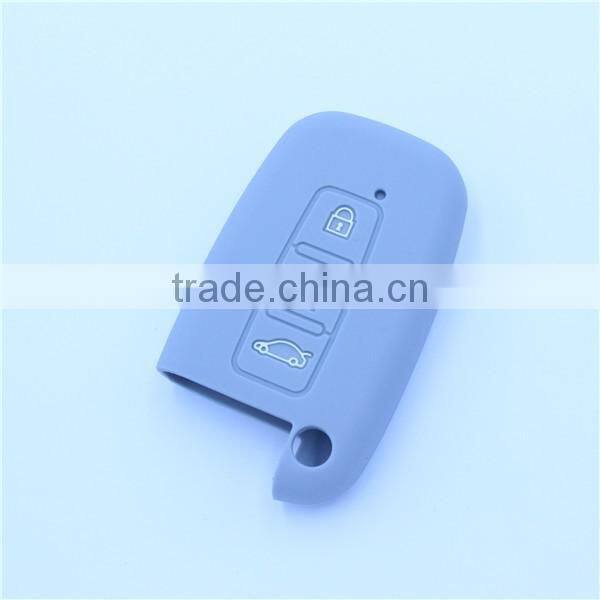 Protective silicone car key cover for hyundai i35 Sonata K5 K2 3 buttons