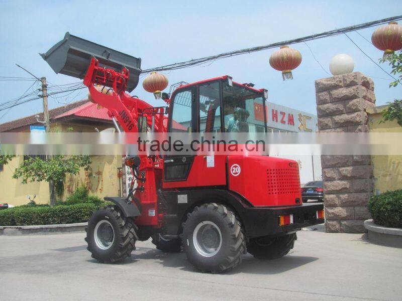 HZM manufacturer JN916 EPA wheel loader ZL16