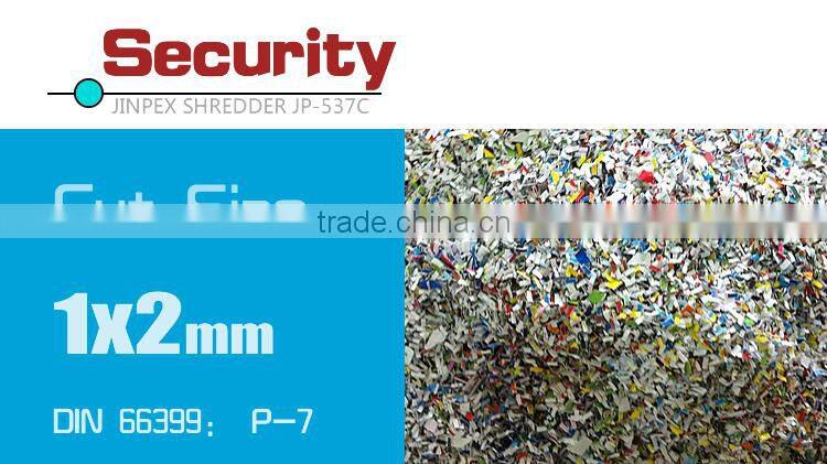 JP-537C High Secuity paper shredder 1X2mm DIN-7 JP-537C