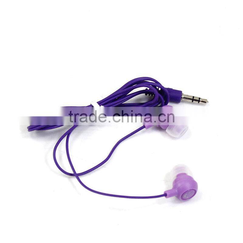 hottest selling Green color earbuds , in ear earphone good sound quality and fashionable Shenzhen factory