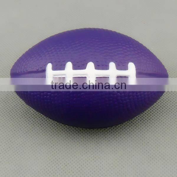 High Quality pu rugby stress ball with customer logo