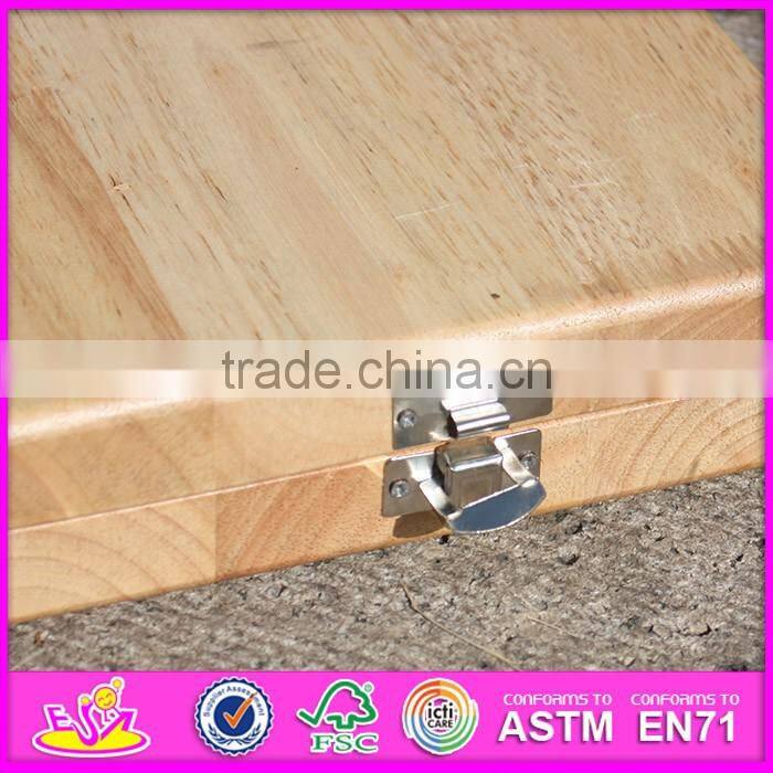 2016 hot sale wooden chess game for kids, best design wooden chess game for kids W01A140