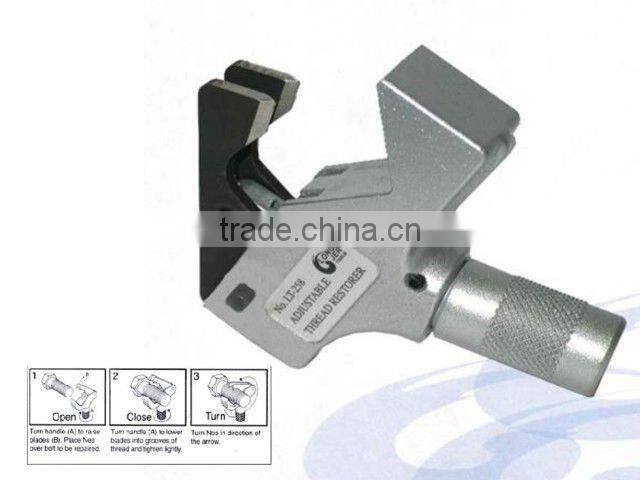 M4~M45 HSS Quick Adjustable External Thread Restorer for Repair Tool