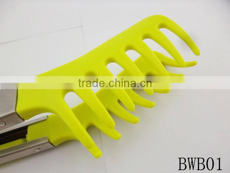 professional NYLON Kitchen tongs/Kitchen Utensil/BBQ food clip tongs