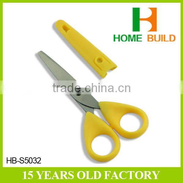 Factory price HB-S5032 TS High Quality Stationery Scissors with cover
