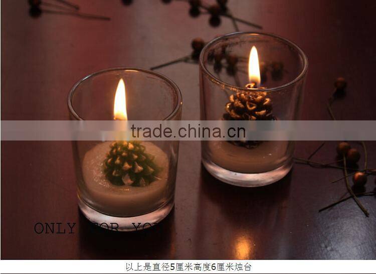 2015 ! Vintage Beautiful Glass Ball Candle Holders Table Bauble Holder for Candle new designs Home Decor Festival Wedding