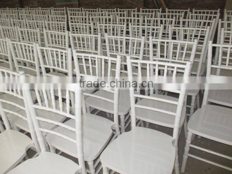 Qingdao Furniture Strong Wedding Chiavari Chair Tiffany Chair for Event Party Wedding