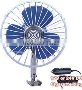 DC 12V 6 Inch Mini Oscillating Fan For Car