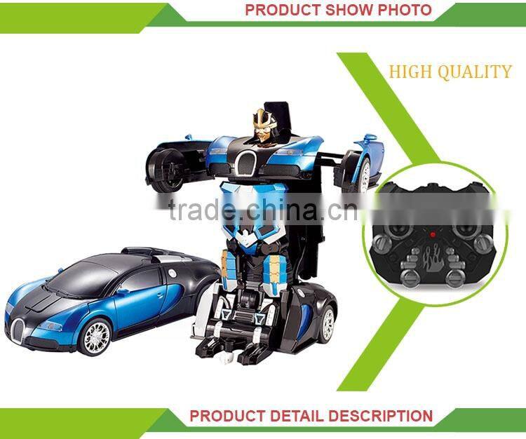 New design 2.4G remote control deformation robot kit