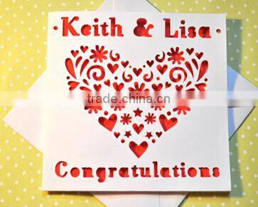 Mini greeting card small acrylic laser cutting machine MC9060
