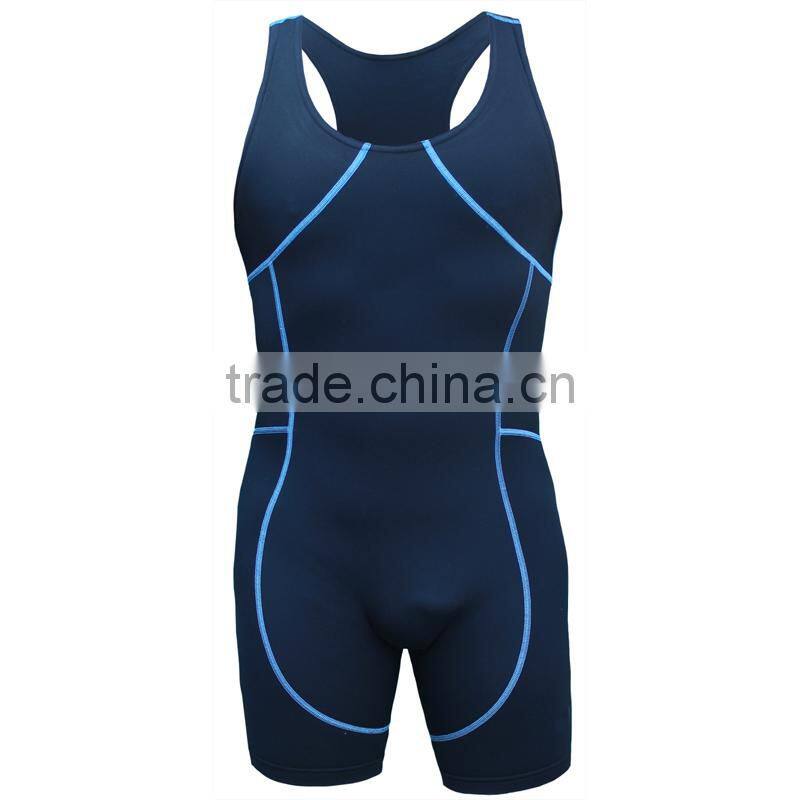 Custom High Quality Nylon +Spandex Men Sportswear Rowing