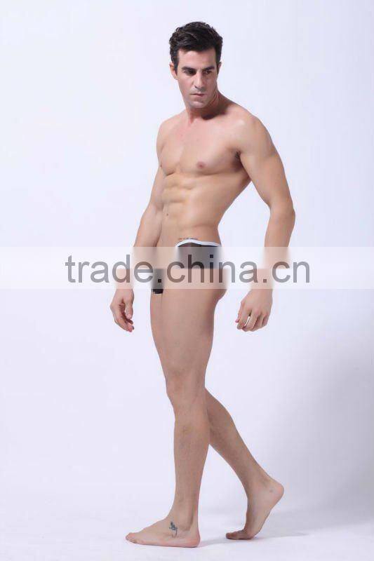 2012sexy color matching G-string for men ,high quality and transparent G-string