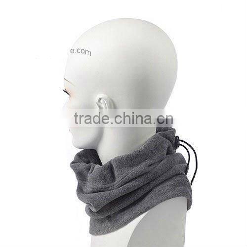 fashion sport multiuse neckwarmer useful scarf called white plain color adult electrics neck warmer