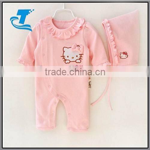 Cotton baby romper night suit