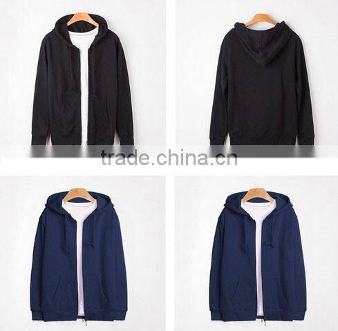 Professional jiangxi China wholesale good sale cheap custom plain zipper hoody