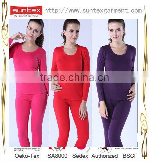 Suntex Active Thermals Underwear Women Polyester Thermal Underwear