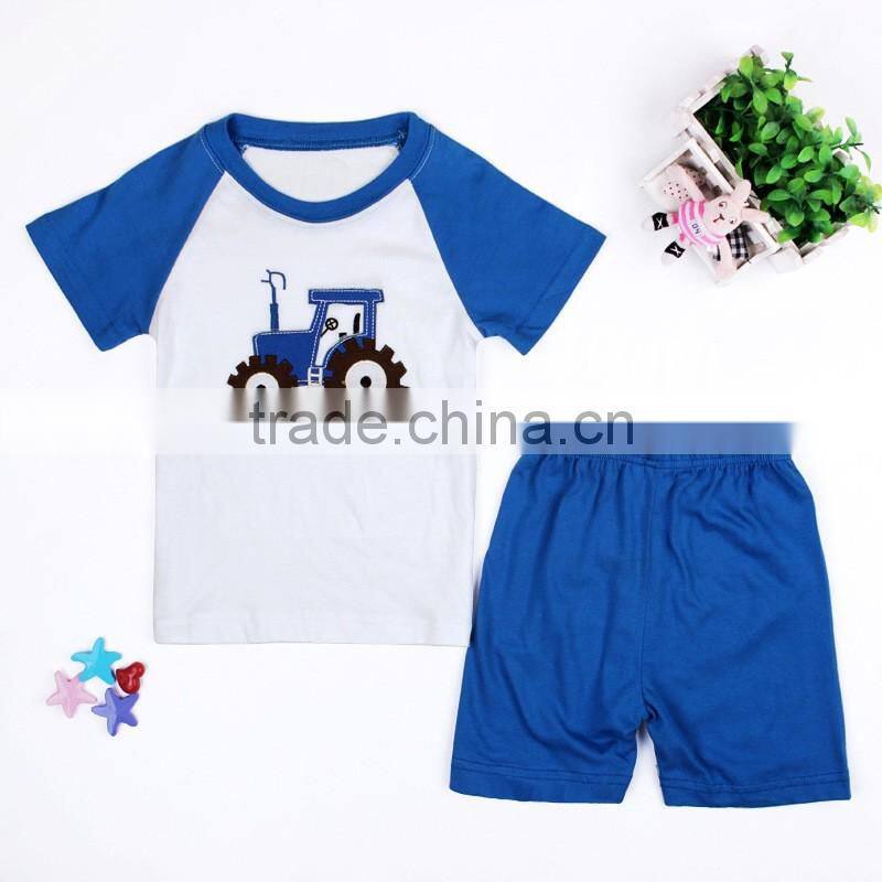 S16041A Wholesale Bamboo Cotton Baby Children Pajamas