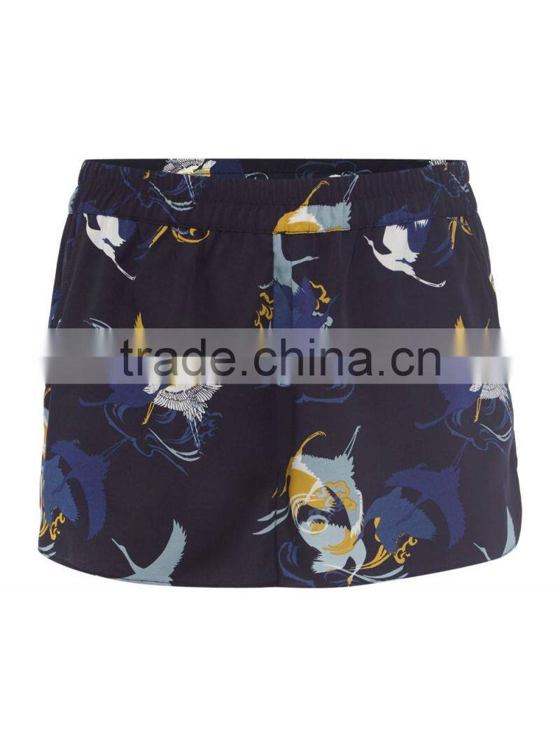 2017 Wholesale custom ladies Cami Pajama Top cheap sexy full printing sexy pajamas set