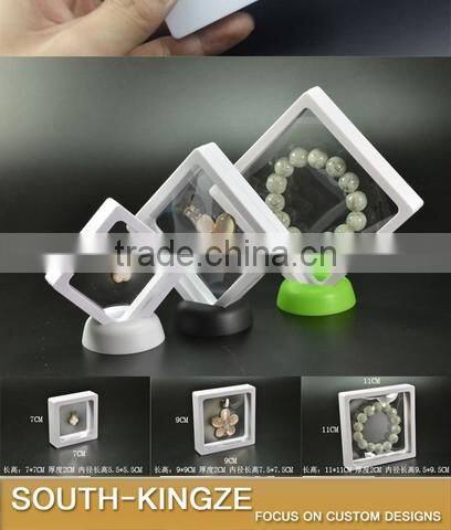 2016 New Product White ABS Square Jewelry/Earring/Bracelet/Necklace Display Frame