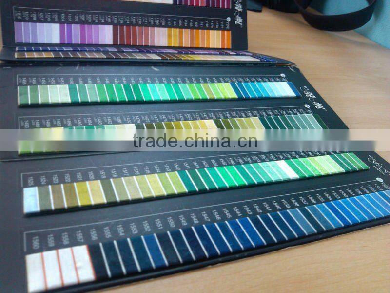 various material fabric shade card for clothes with oem offer