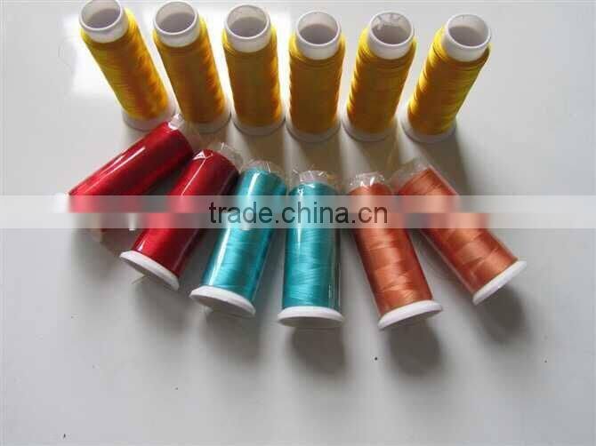 100% polyester high tenacity embroidery thread