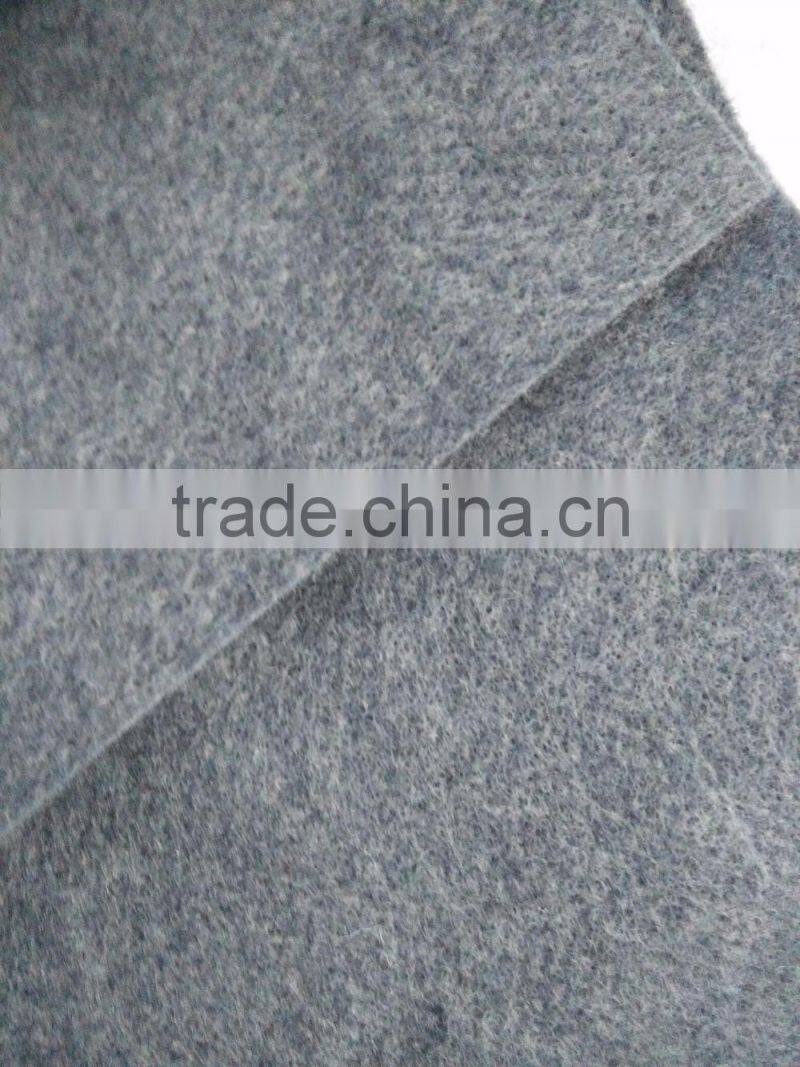 Non-woven needled felt flame retardant aramid needled felt for making clothing frocks