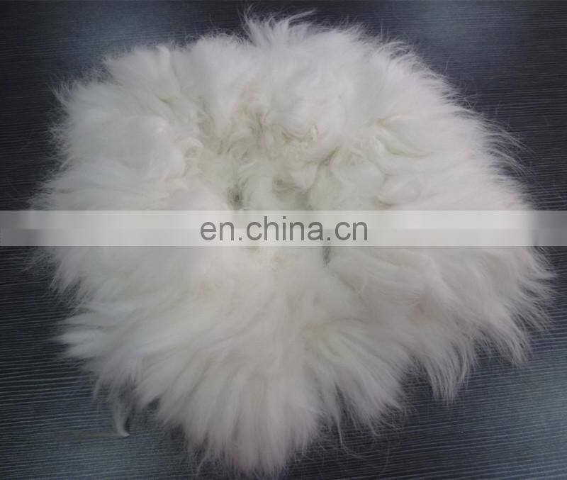 Chinese 100% Tussah Silk Sliver White A1