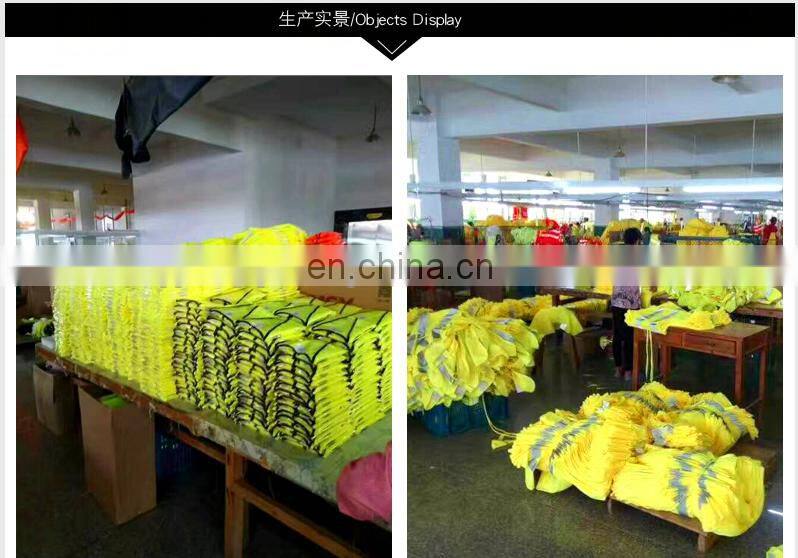 Hi vis garment Reflective work safety short sleeve polo t shirt