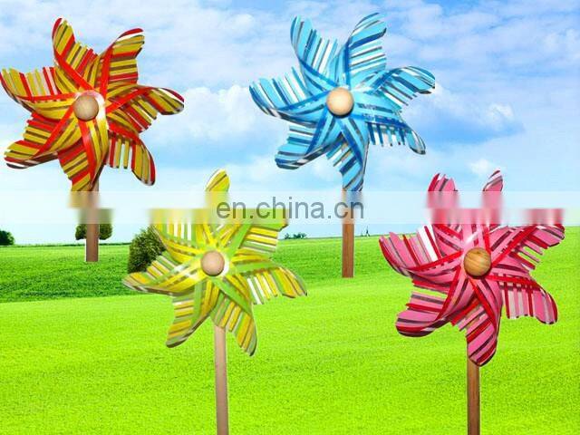 New colorful plastic windmill toys customer LOGO windmll toys
