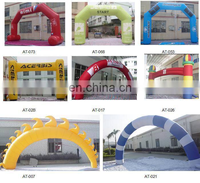 Sunway Colorful candy shaped Inflatable Arch,Inflatable Advertising Arches