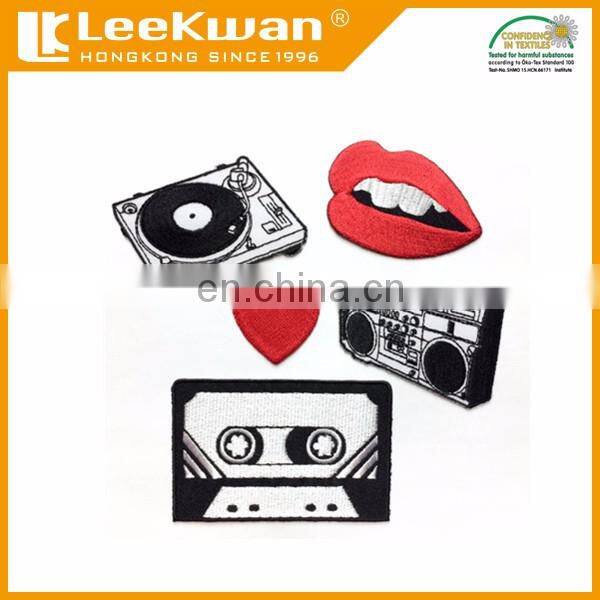 Music Lovers Self-Adhesive On Or Iron On Embroidery Patch