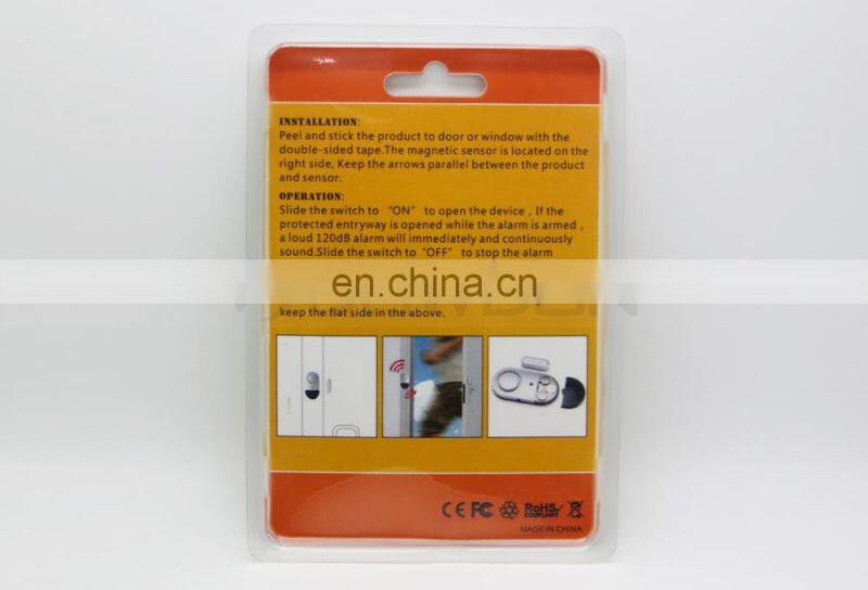 Magnetic Door Window Alarms Anti Theif Alarm with on/off Switch