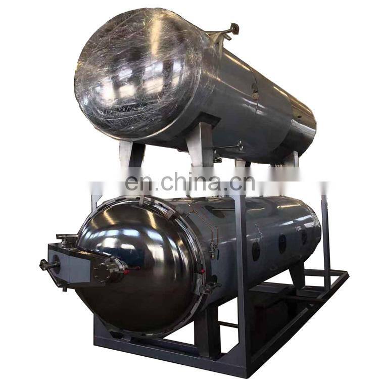 high temperature pressure double-layer water immersion retort sterilizion machine